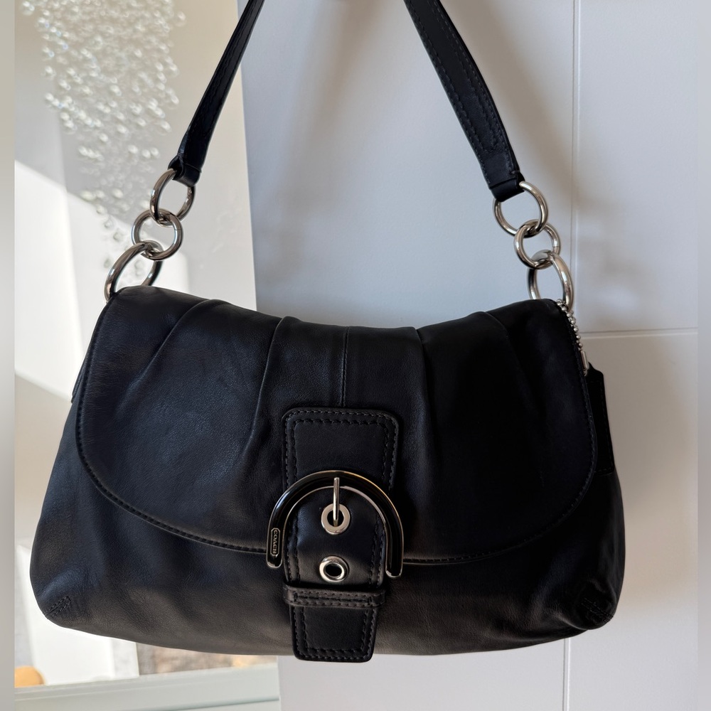 EUC Butter Soft Coach Pleated Soho